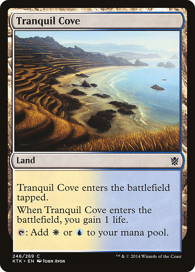 {C} Tranquil Cove [Khans of Tarkir][KTK 246] - Misty Mountain Games