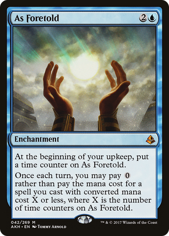 {R} As Foretold [Amonkhet][AKH 042]