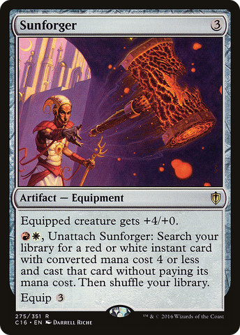 {R} Sunforger [Commander 2016][C16 275]
