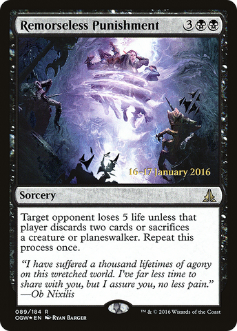 {R} Remorseless Punishment [Oath of the Gatewatch Prerelease Promos][PR OGW 089]