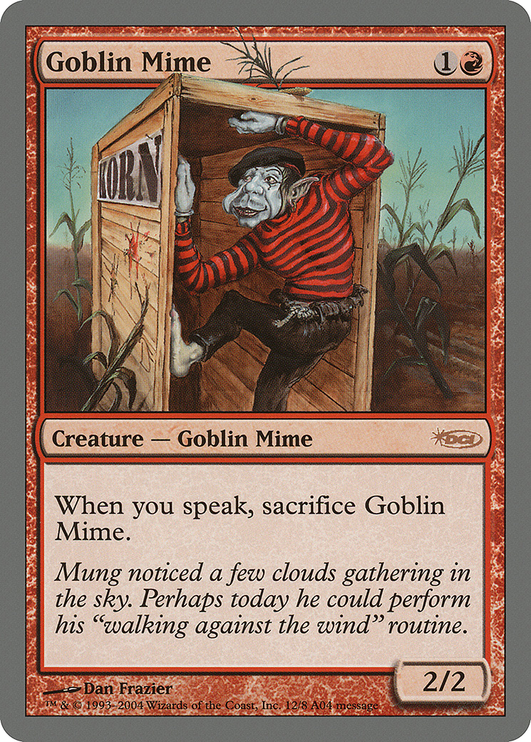 {R} Goblin Mime [Arena League 2004][PA AL04 012] - Misty Mountain Games