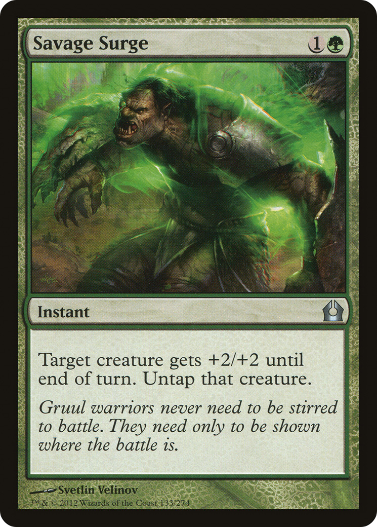 {C} Savage Surge [Return to Ravnica][RTR 133] - Misty Mountain Games