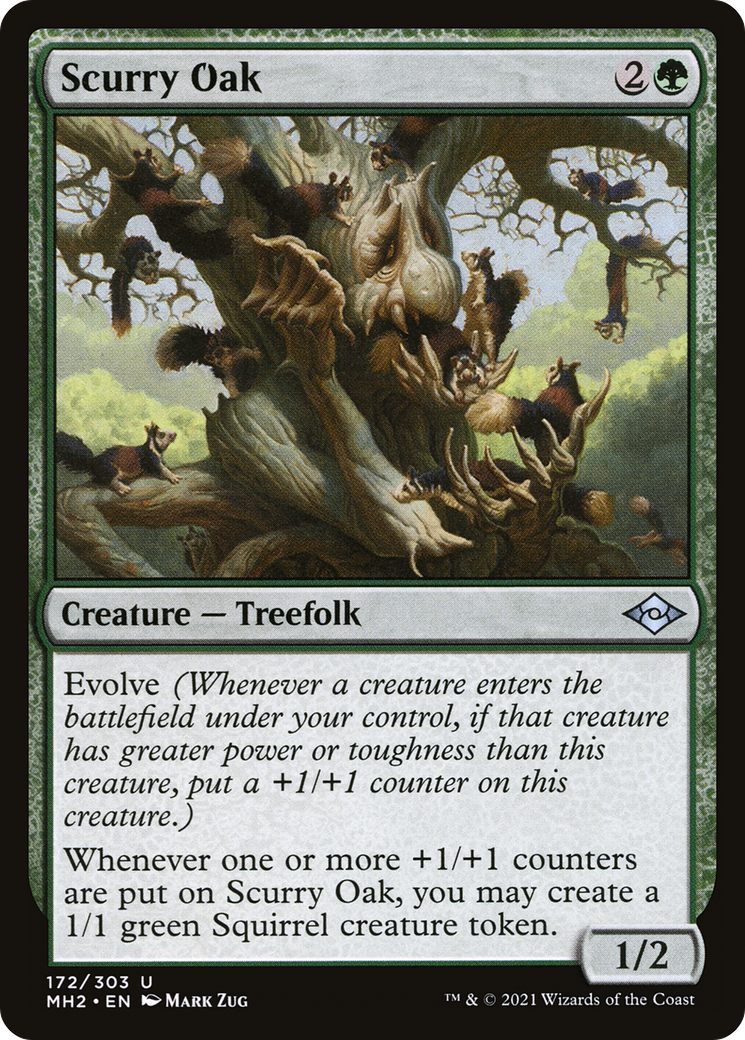 {C} Scurry Oak [Modern Horizons 2] [MH2 172]
