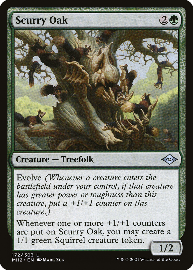 {C} Scurry Oak [Modern Horizons 2][MH2 172]