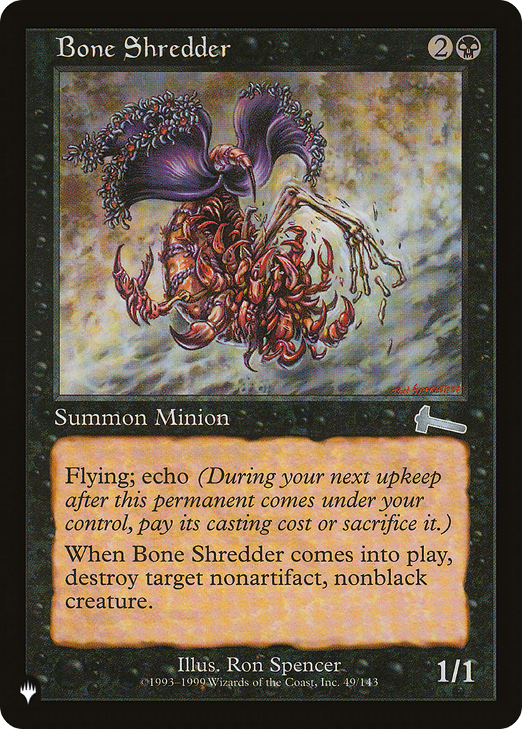 {C} Bone Shredder [LIST ULG-49]