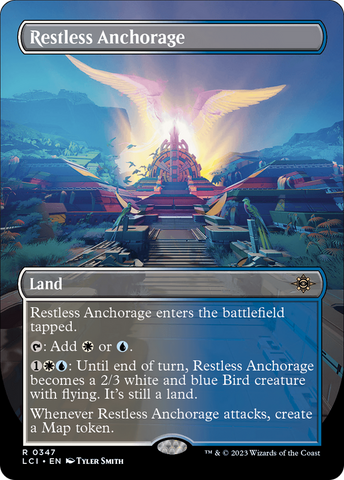 {@R} Restless Anchorage (Borderless) [The Lost Caverns of Ixalan][LCI 347]