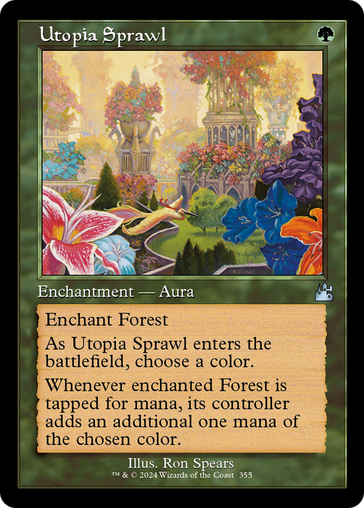 {C} Utopia Sprawl (Retro Frame) [Ravnica Remastered][RVR 355]