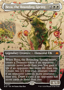{@R} Beza, the Bounding Spring (Borderless) [Bloomburrow][BLB 287]