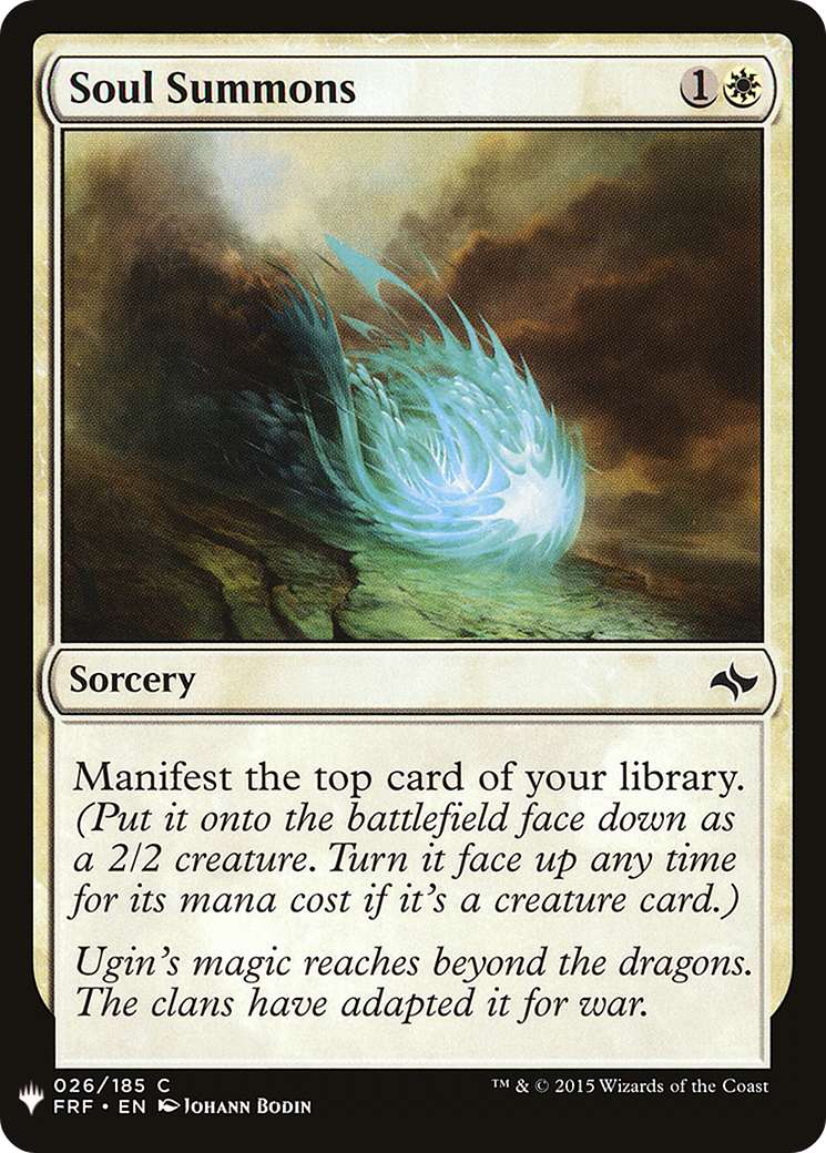 {C} Soul Summons [Mystery Booster][LS FRF 026]