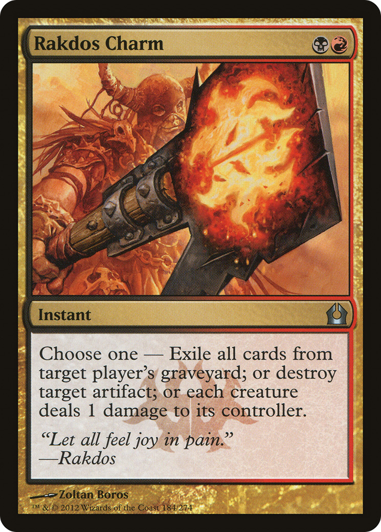 {C} Rakdos Charm [Return to Ravnica][RTR 184]