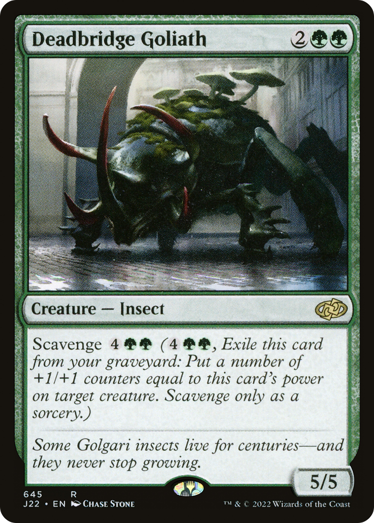 {R} Deadbridge Goliath [Jumpstart 2022][J22 645]