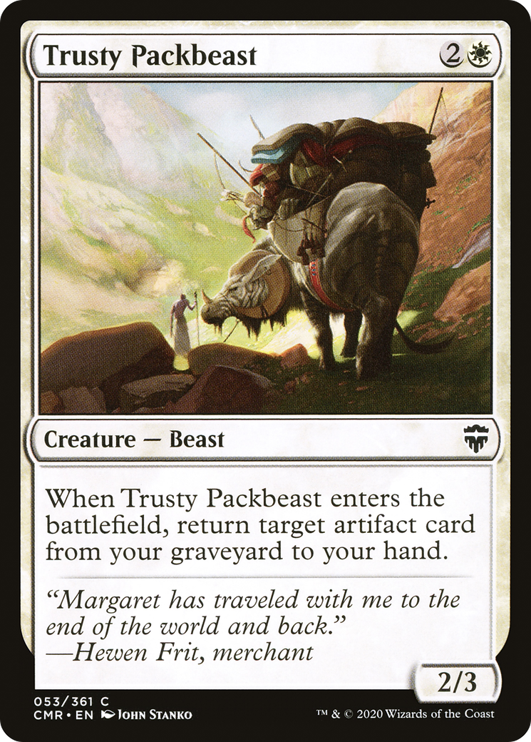 {C} Trusty Packbeast [Commander Legends][CMR 053]