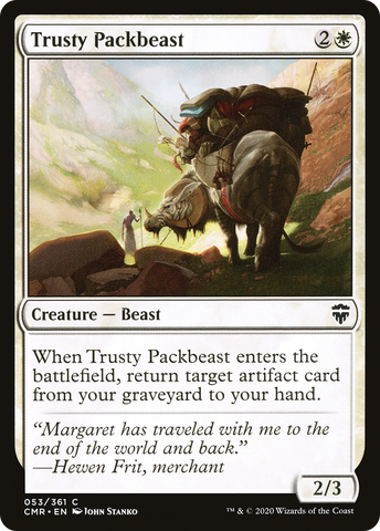 {C} Trusty Packbeast [Commander Legends][CMR 053]