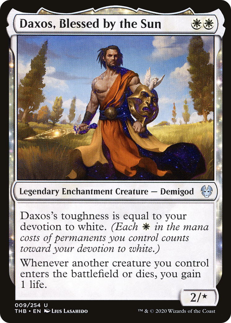 {C} Daxos, Blessed by the Sun [Theros Beyond Death][THB 009]