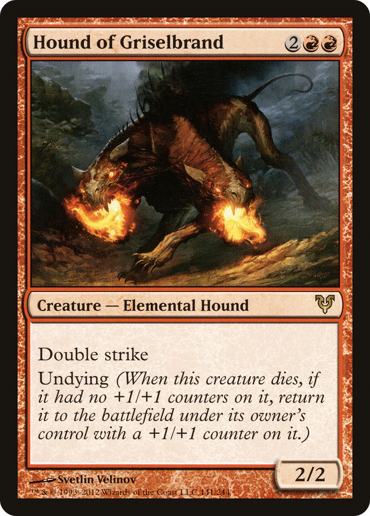 {R} Hound of Griselbrand [Avacyn Restored][AVR 141]