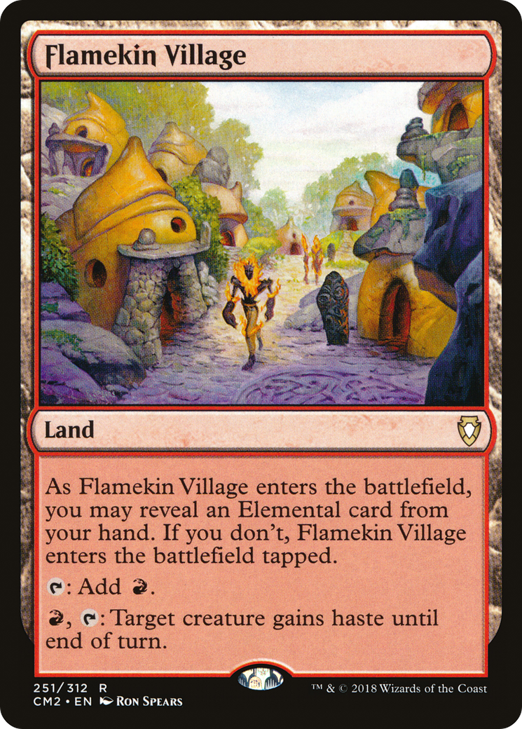 {R} Flamekin Village [Commander Anthology Volume II][CM2 251]