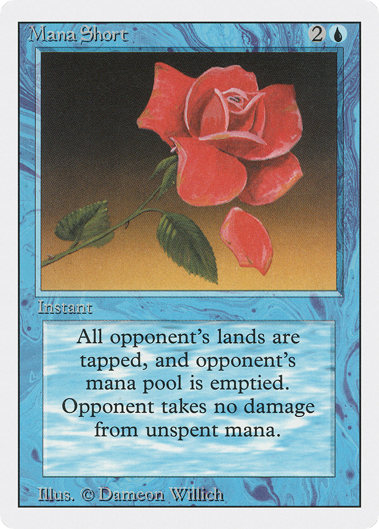 {R} Mana Short [Revised Edition][3ED 067] - Misty Mountain Games