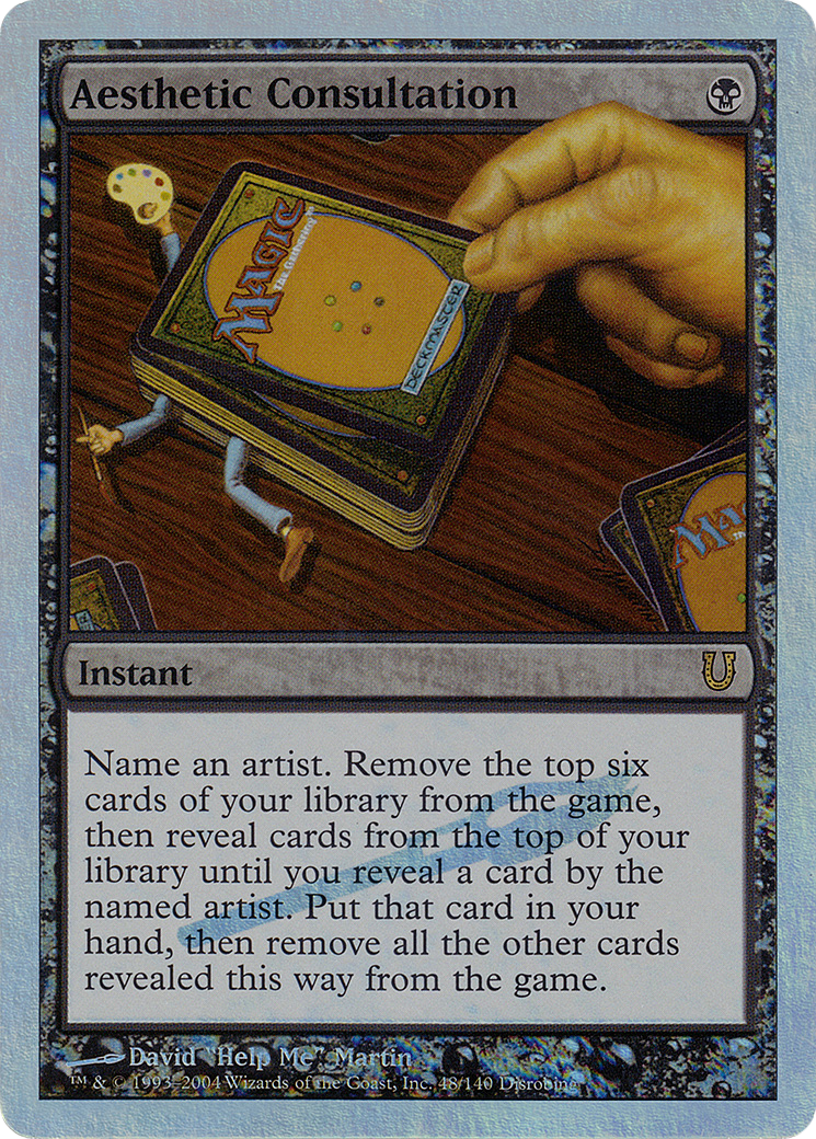 {R} Aesthetic Consultation (Alternate Foil) [Unhinged][AA UNH 048]