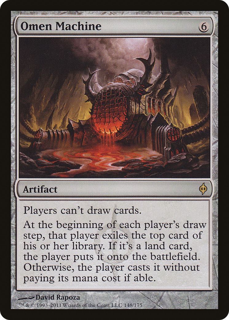 {R} Omen Machine [New Phyrexia][NPH 148]