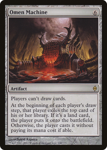 {R} Omen Machine [New Phyrexia][NPH 148]