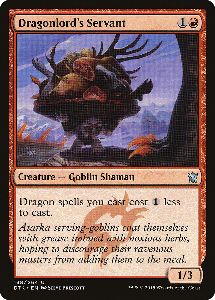 {C} Dragonlord's Servant [Dragons of Tarkir][DTK 138]