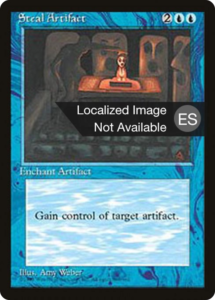 {F} Steal Artifact [Fourth Edition (Foreign Black Border)][FBB 4ED 105]