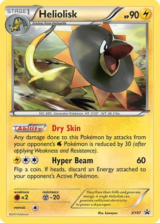[PKM] Heliolisk (XY47) [XY: Black Star Promos]