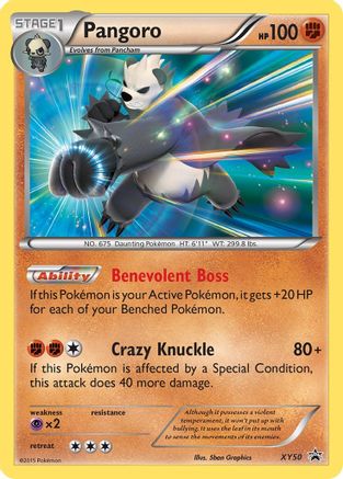 [PKM] Pangoro (XY50) [XY: Black Star Promos]