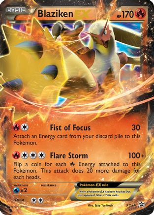 [PKM-R] Blaziken EX (XY54) [XY: Black Star Promos]