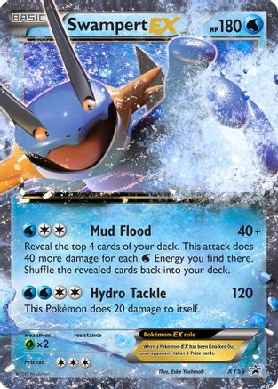 [PKM] Swampert EX (XY55) [XY: Black Star Promos]