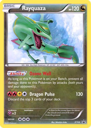 [PKM] Rayquaza (XY64) [XY: Black Star Promos]