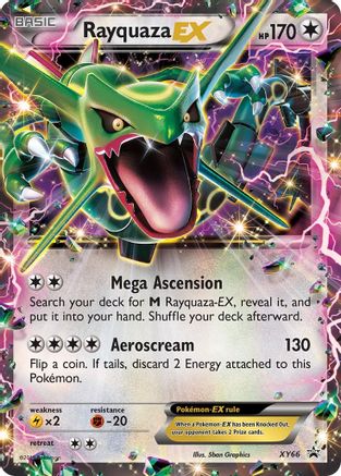 [PKM] Rayquaza EX (XY66) [XY: Black Star Promos]