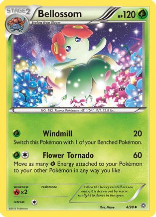 [PKM] Bellossom (4/98) [XY: Ancient Origins]