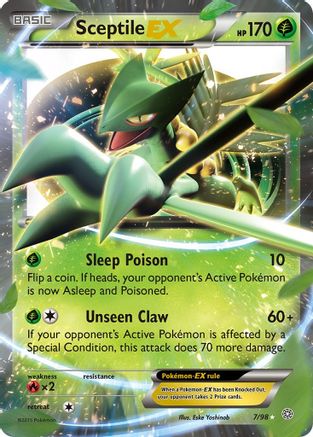 [PKM] Sceptile EX (7/98) [XY: Ancient Origins]
