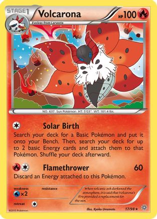 [PKM] Volcarona (17/98) [XY: Ancient Origins]