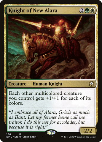 {R} Knight of New Alara [Dominaria United Commander][DMC 156]