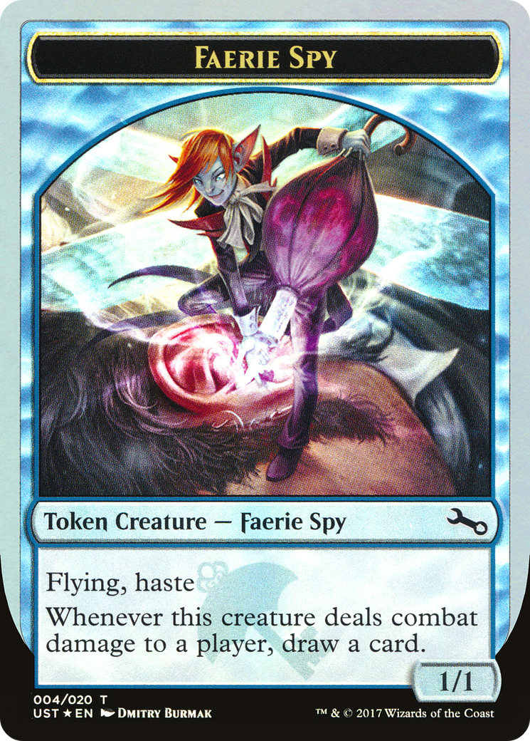 {T} Faerie Spy Token [Unstable Tokens][TUST 004] - Misty Mountain Games