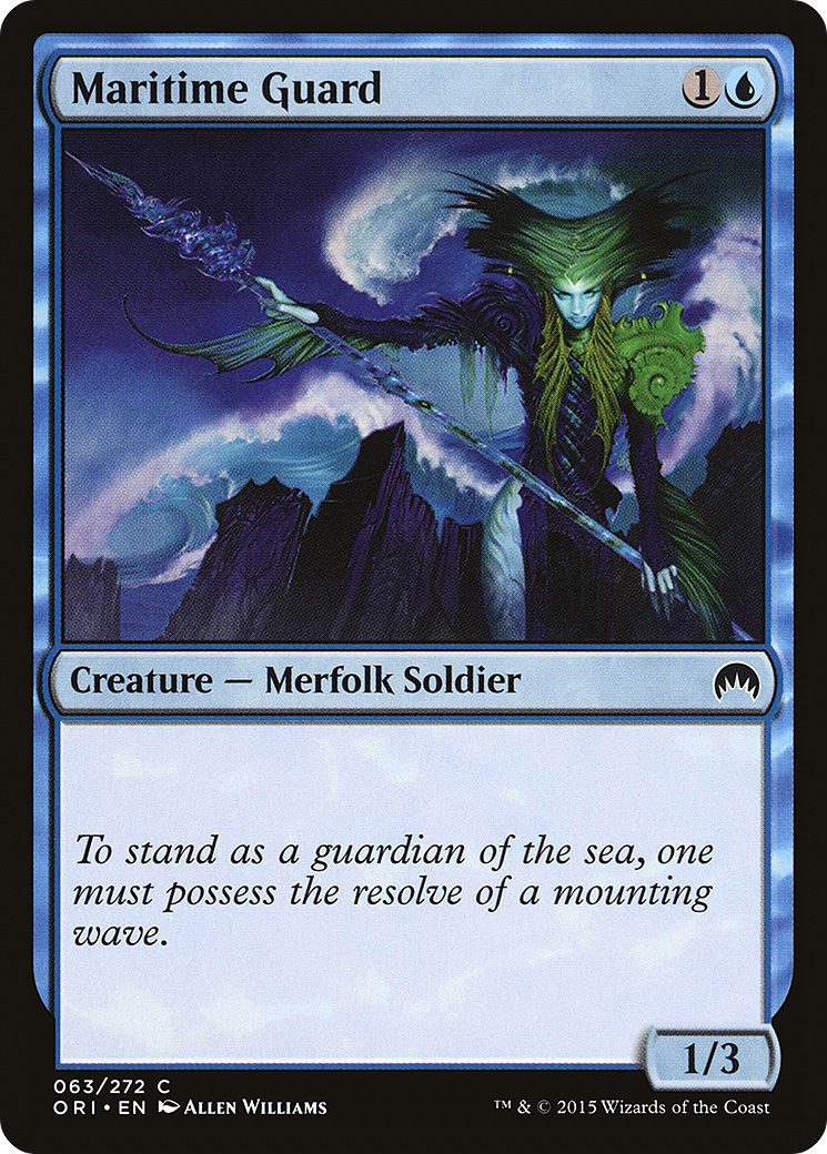 {C} Maritime Guard [Magic Origins][ORI 063]