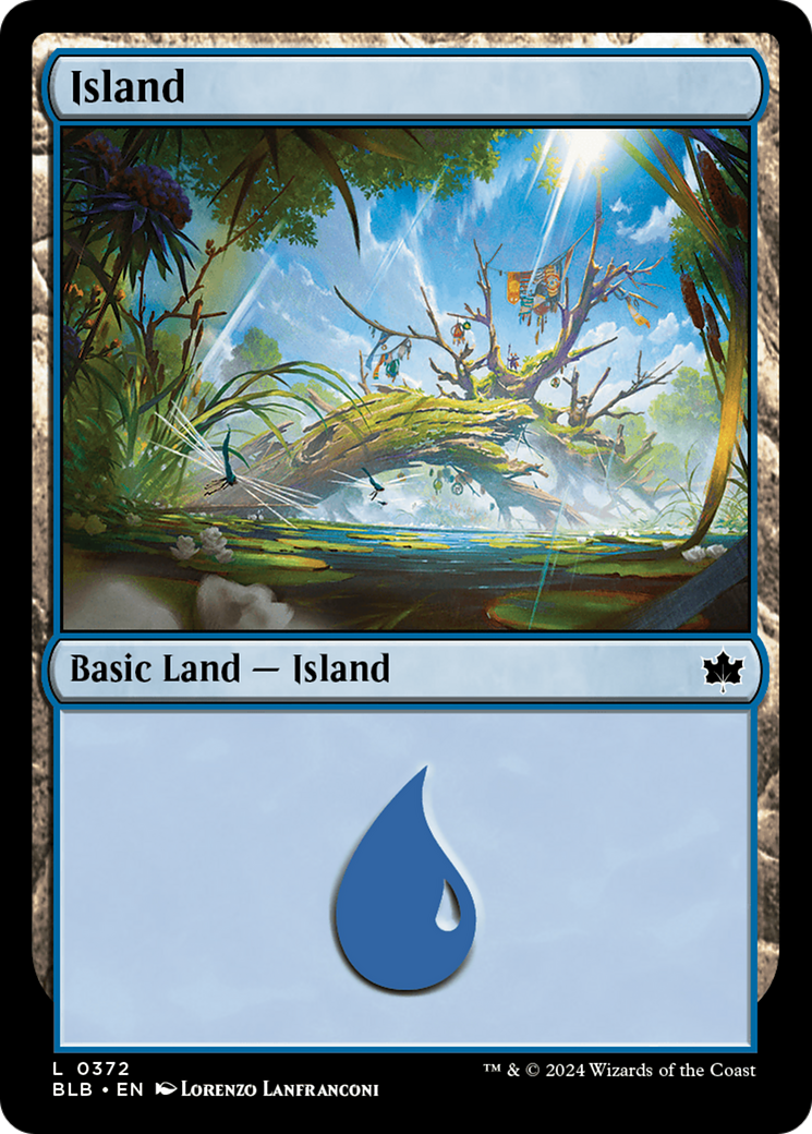 {B}[BLB 372] Island (0372) [Bloomburrow]