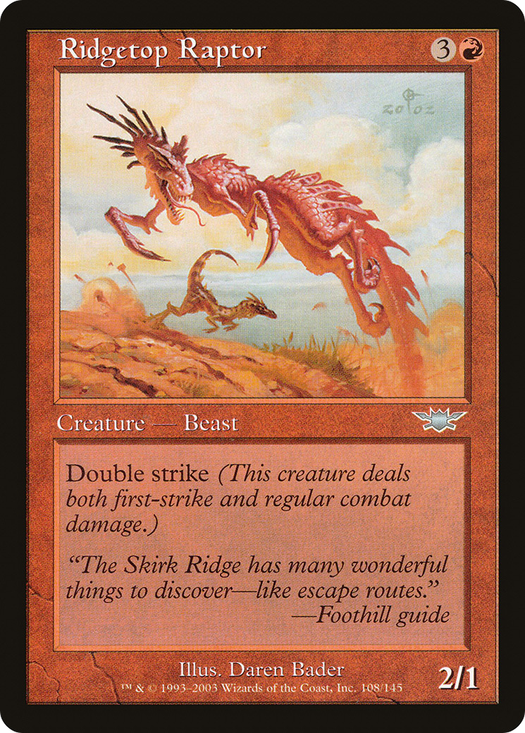 {C} Ridgetop Raptor [Legions][LGN 108]