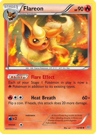 [PKM] Flareon (13/98) [XY: Ancient Origins]
