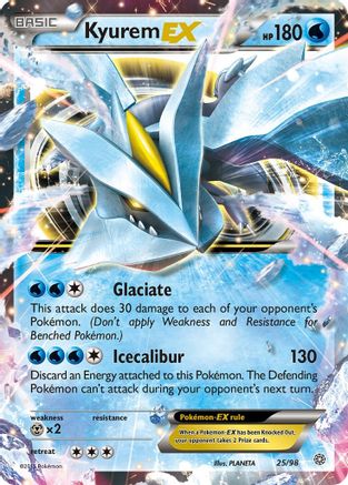[PKM] Kyurem EX (25/98) [XY: Ancient Origins]