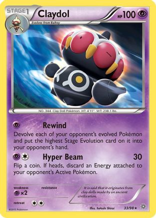 [PKM] Claydol (33/98) [XY: Ancient Origins]