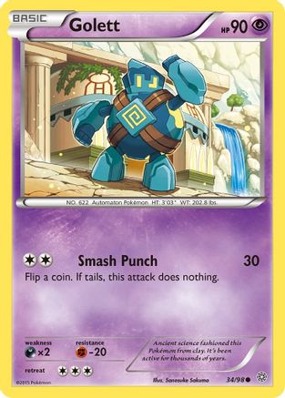 [PKM] Golett (34/98) [XY: Ancient Origins]