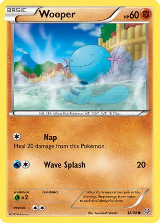 [PKM] Wooper (38/98) [XY: Ancient Origins]