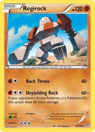 [PKM] Regirock (40/98) [XY: Ancient Origins]