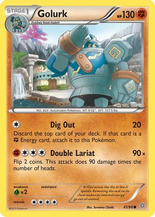 [PKM] Golurk (41/98) [XY: Ancient Origins]
