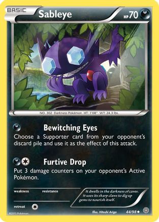 [PKM] Sableye (44/98) [XY: Ancient Origins]