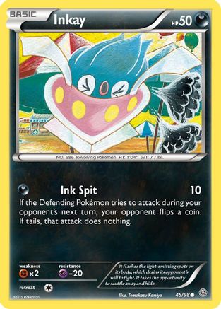 [PKM] Inkay (45/98) [XY: Ancient Origins]