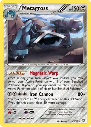 [PKM-R] Metagross (49/98) [XY: Ancient Origins]